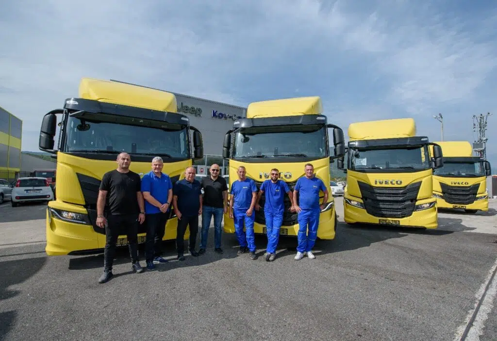 Delivered 4 new vehicles IVECO S-WAY AT440S46 T/P | Ben – Kov - IVECO commercial vehicles and trucks