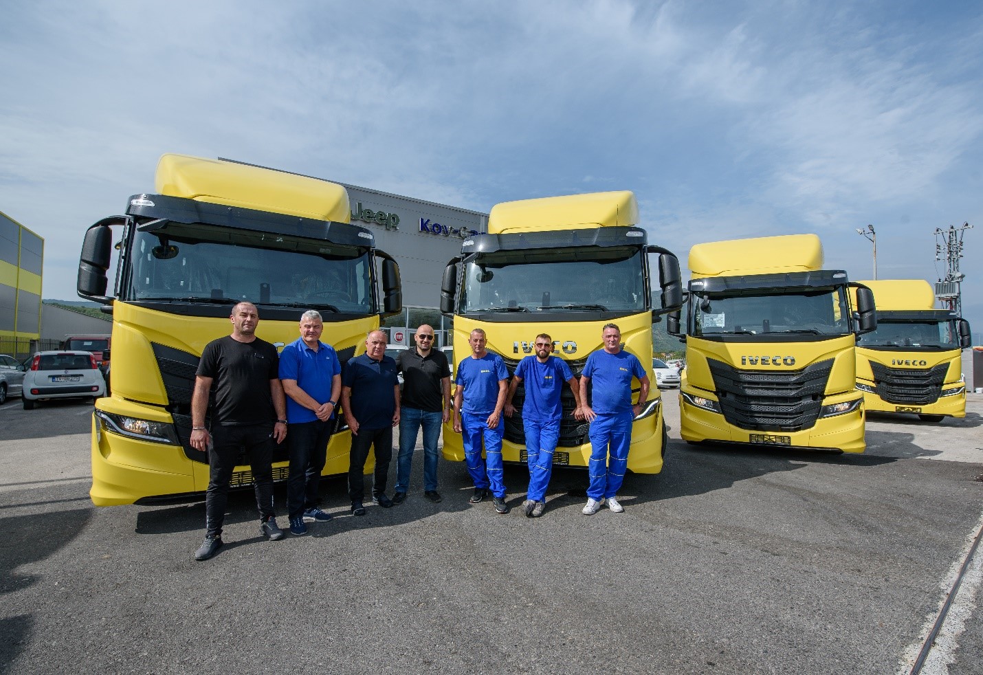 Isporučena 4 nova tegljača IVECO S-WAY AT440S46 T/P